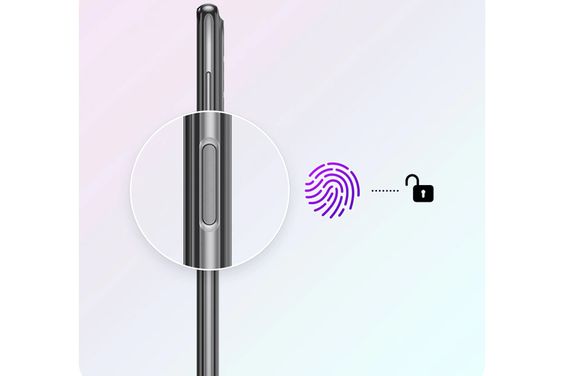 Bảo mật vân tay trên Galaxy A23