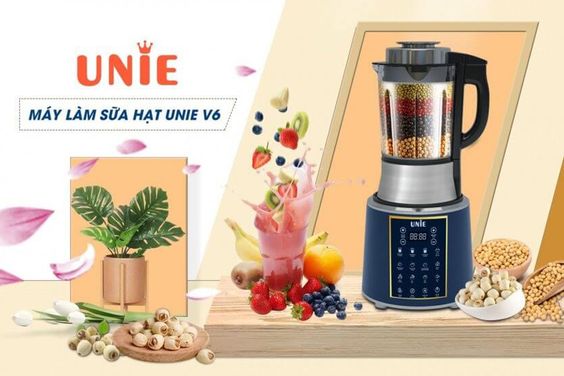 Các tiện ích thông minh của máy làm sữa hạt