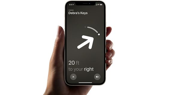 Chỉ đường với AirTag