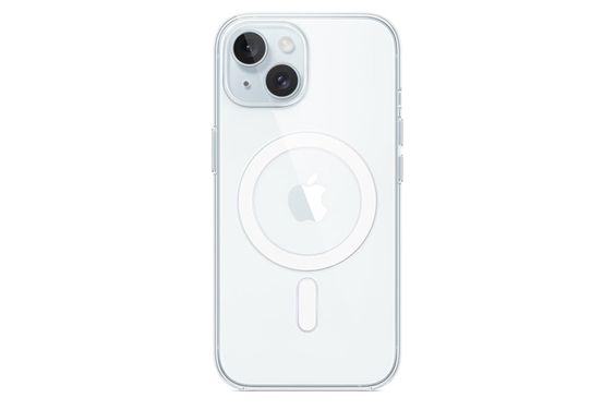 Ốp lưng iPhone 15 Clear Case with MagSafe