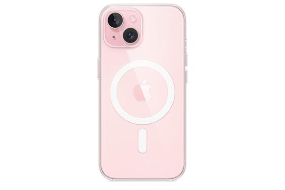 Ốp lưng iPhone 15 Clear Case with MagSafe 2