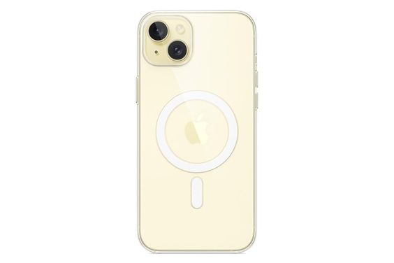Ốp lưng iPhone 15 Plus Clear Case with MagSafe 3