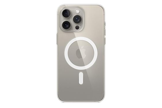 Ốp lưng iPhone 15 Pro Max Clear Case with MagSafe 1