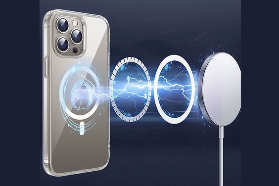 Ốp lưng magsafe iPhone 15 Pro Max Mipow nhựa cứng chống ố vàng, chống trầy, chống va đập trong suốt 5