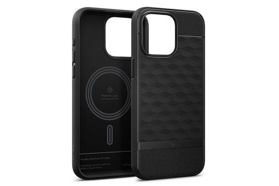 Ốp lưng magsafe iPhone 15 Pro Max Spigen nhựa TPU chống sốc quân đội, chống ố vàng, siêu mỏng