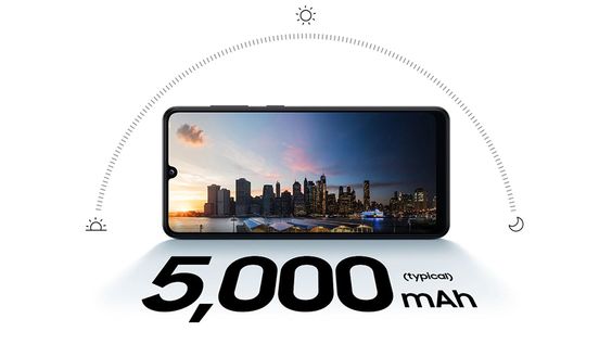 Hoạt động cả ngày nhờ viên pin lớn 5.000 mAh 1