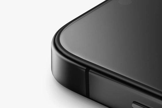Miếng dán màn hình kính cường lực chống nhìn trộm iPhone 15 Pro Max UniQ 3
