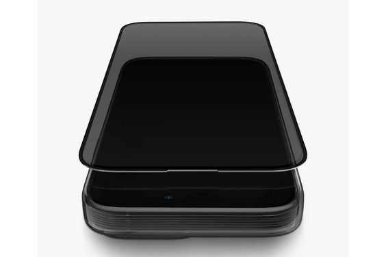 Miếng dán màn hình kính cường lực chống nhìn trộm iPhone 15 Pro Max UniQ 50