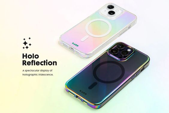 Ốp lưng LAUT Holo Pearl cho iPhone 15 Pro Max 3