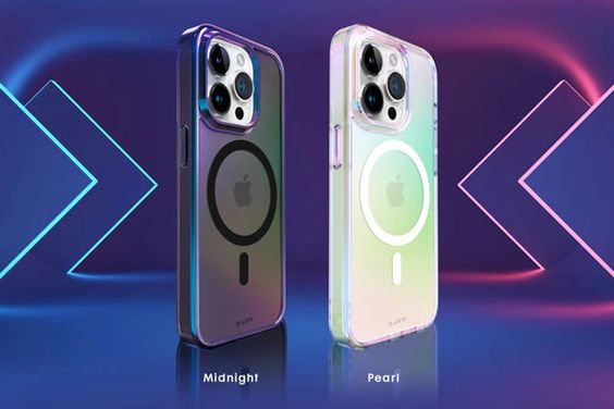 Ốp lưng LAUT Holo Pearl cho iPhone 15 Pro Max 8