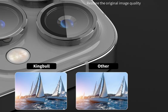 Miếng dán kính cường lực camera iPhone 15 Pro/15 Pro Max Mipow 3