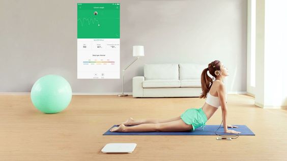 Cân Xiaomi Scale 2 thống kê sự thay đổi của cân nặng