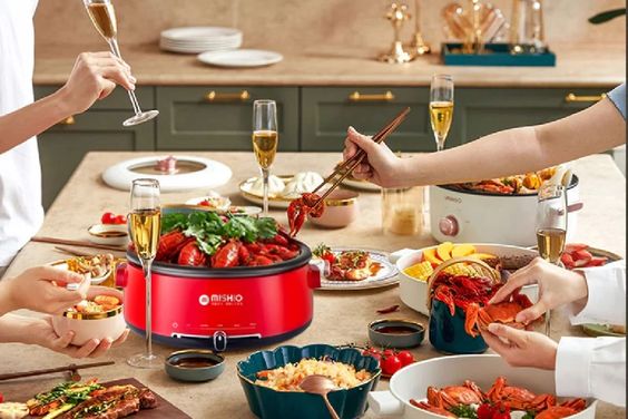 nồi lẩu điện Mishio 2