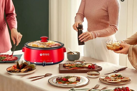 nồi lẩu điện Mishio 8