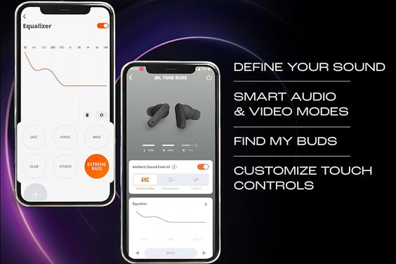 Tai nghe JBL Tune BEAM tùy chỉnh cá nhân hóa