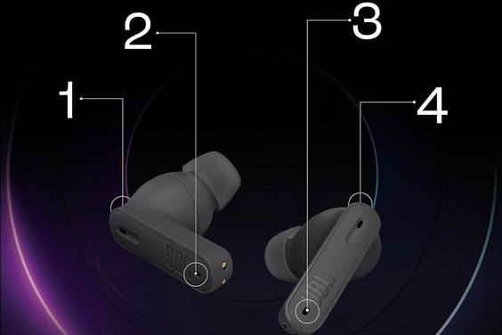 Tai nghe JBL Tune BEAM kết nối bluetooth 5.3