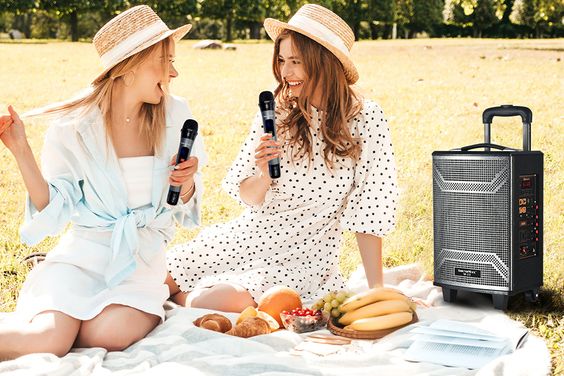 Loa Bluetooth Karaoke Soundmax M23