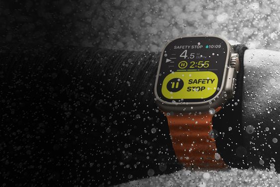 Apple Watch Ultra 2 49mm Titanium dây Ocean Band 1