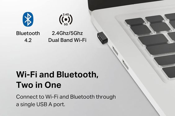 USB Wifi Chuẩn AC600 Bluetooth 4.2 TP-Link Archer T2UB Nano
