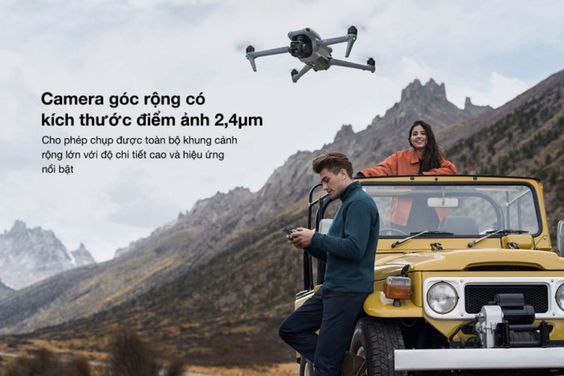 Camera góc rộng Flycam DJI Air 3 Fly More Combo (DJI RC 2)