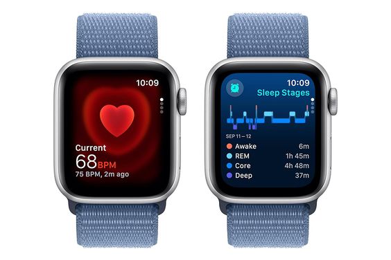 Apple Watch SE 2 GPS 40mm Viền nhôm Dây vải 3