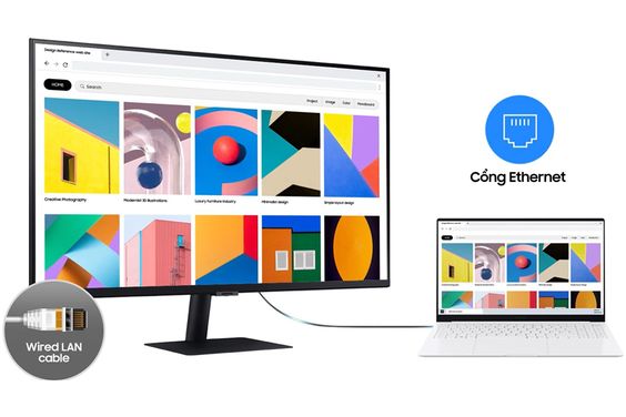 Màn hình đồ họa Samsung ViewFinity S8 LS27B800PXEXXV 27 inch 7