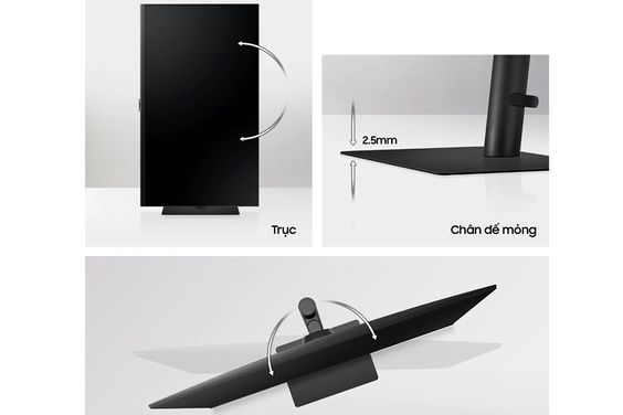 Màn hình đồ họa Samsung ViewFinity S8 LS27B800PXEXXV 27 inch 10