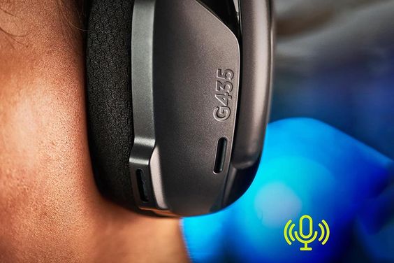Tai nghe không dây choàng đầu Gaming Logitech G435 39