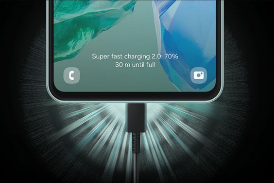 Galaxy M55 với công nghệ sạc siêu nhanh
