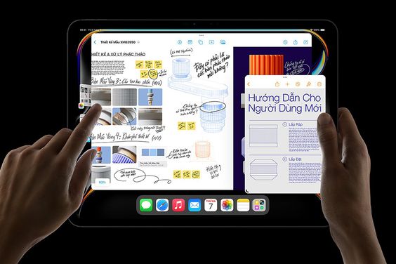 Hệ điều hành của iPad Pro M4 2024