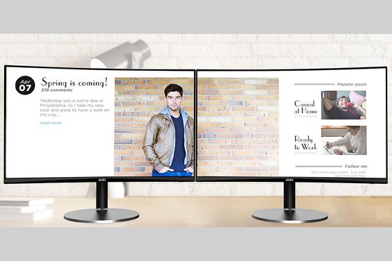 Màn hình cong MSI Pro MP272C 27 inch Full HD 5