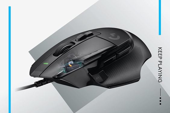 Chuột Gaming có dây Logitech G502X 1