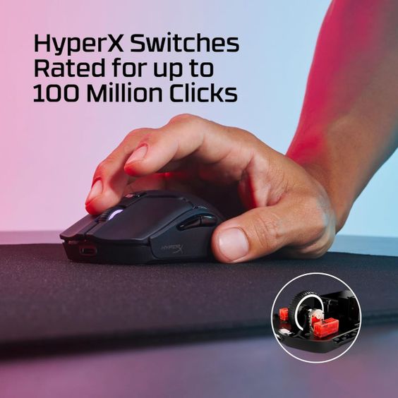 Chuột Gaming không dây HyperX Pulsefire Haste 2 Mini Wireless 9