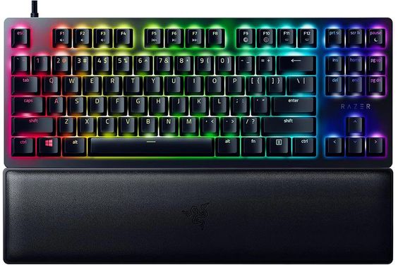 Bàn phím Gaming có dây Razer Huntsman V2 Tenkeyless Linear Red Switch 3