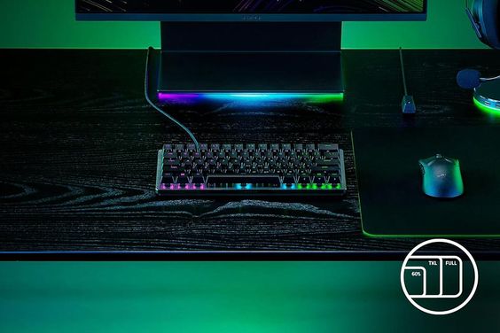 Bàn phím Gaming có dây Razer Huntsman V3 Pro Mini Analog Optical Switch 3