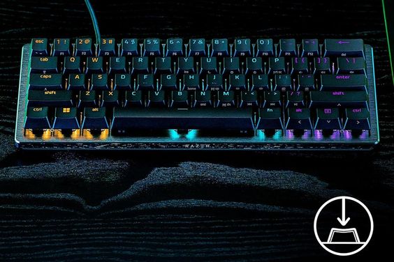 Bàn phím Gaming có dây Razer Huntsman V3 Pro Mini Analog Optical Switch 5