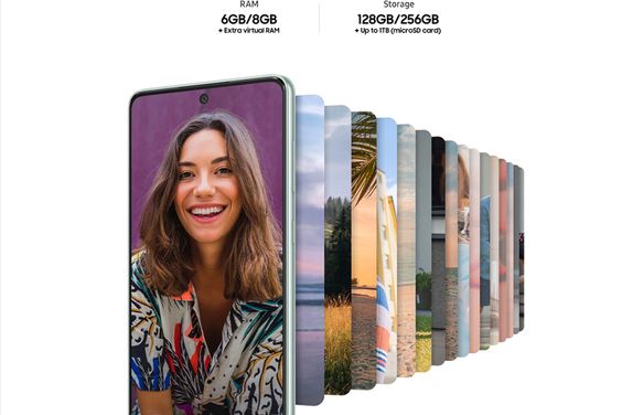Bộ nhớ Samsung Galaxy A73 5G