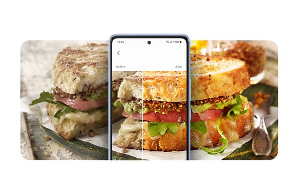 Camera Samsung A53 tích hợp công nghệ AI