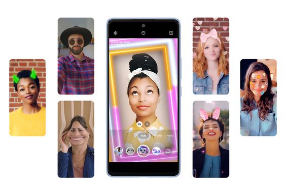 Bộ lọc AR trên Samsung Galaxy A53