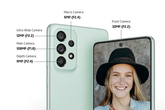 Camera Samsung Galaxy A73 5G