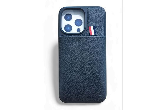 Ốp lưng bảo vệ iPhone 15 Promax Meetu giả da có khe đựng thẻ