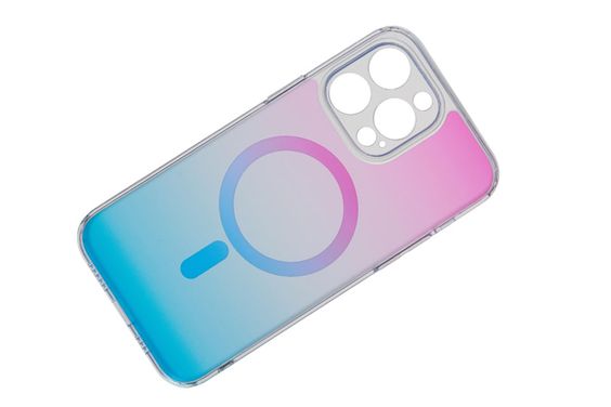 Ốp lưng magsafe YVS iPhone 15 Promax nhựa TPU + PC chống sốc, chống ố vàng pha màu 123