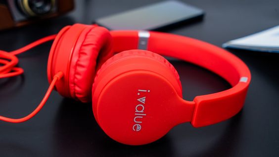 Tai nghe choàng đầu i.value T-131 Đỏ