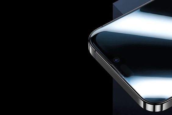 Miếng dán màn hình kính cường lực kèm khung hỗ trợ dán iPhone 14 Mipow 9