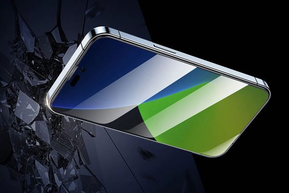 Miếng dán màn hình kính cường lực kèm khung hỗ trợ dán iPhone 14 Plus Mipow 2