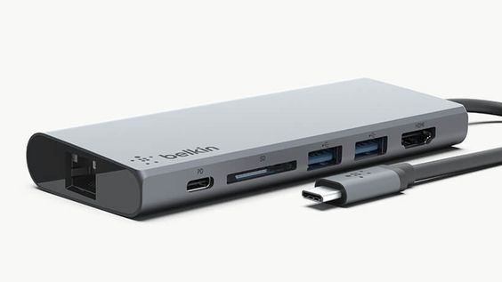 Hub chuyển đổi Type C Belkin chính hãng 6