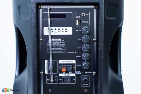 Mô tả sản phẩm loa bluetooth Karaoke i.value F12-9 7