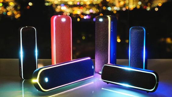 đèn màu loa Bluetooth SONY SRS-XB22