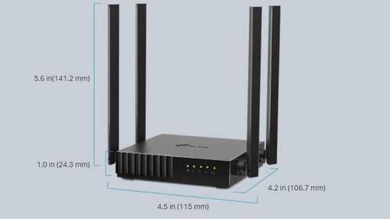 Router wifi TP-Link Archer C54 9