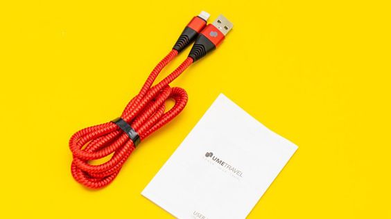 Cáp Lightning 1m Umetravel Military fibre C1 1